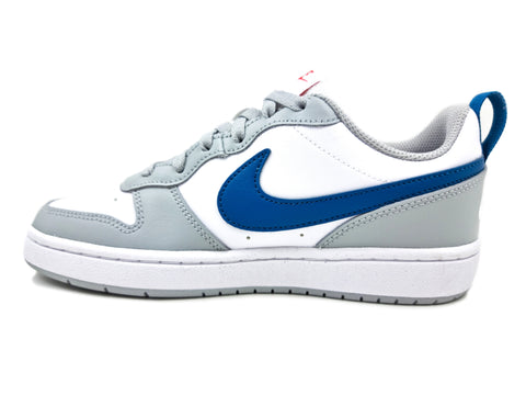 Tenis Nike Court Borough Low 2 BQ5448117 Gris/Blanco-Juvenil