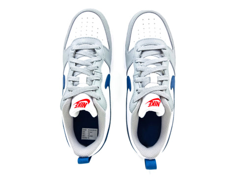 Tenis Nike Court Borough Low 2 BQ5448117 Gris/Blanco-Juvenil