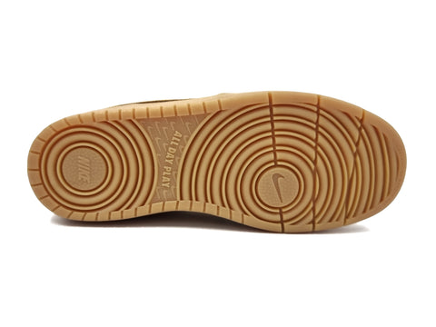 Tenis Nike Court Borough Low 2 (GS) Cafe/Goma-Juvenil BQ5448700