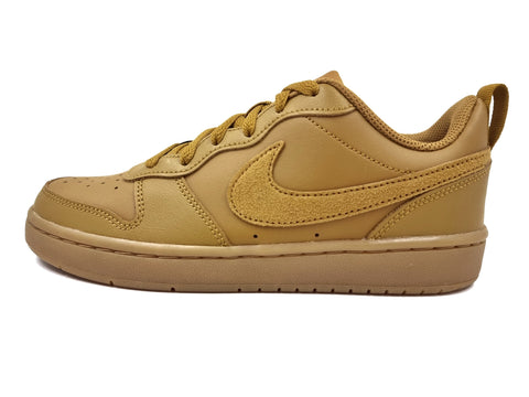 Tenis Nike Court Borough Low 2 (GS) Cafe/Goma-Juvenil BQ5448700