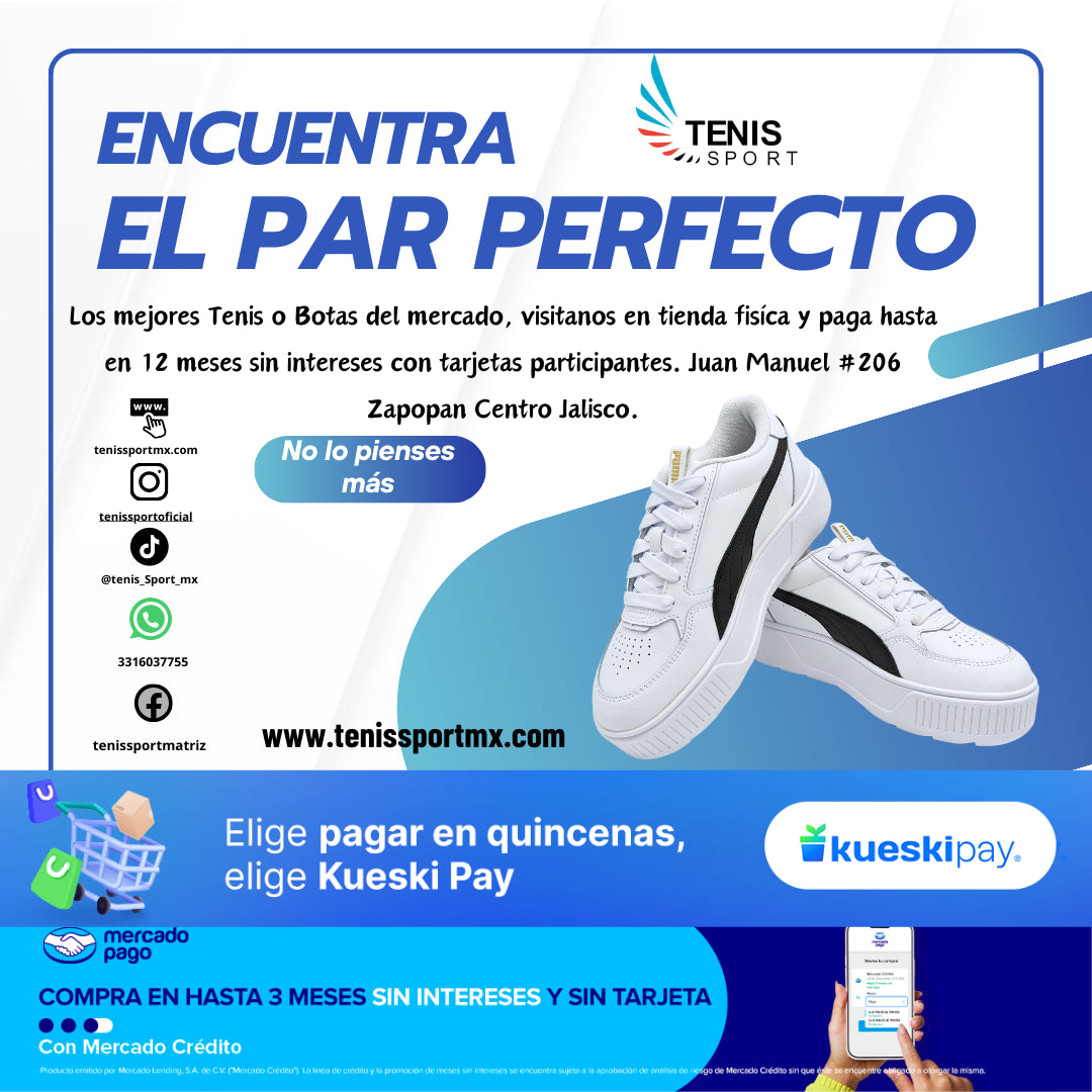 Tiendas de fashion tenis a meses sin intereses