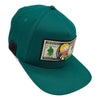 Gorra Cash Only Richi Dollar Verde Ajustable