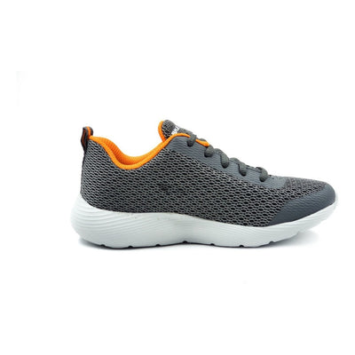 Tenis Skechers 98121l Speedfleet Gris/naranja-niños 17-21