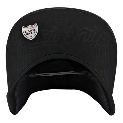 Gorra Cash Only Silver Skull Curve New Negro 2024 118