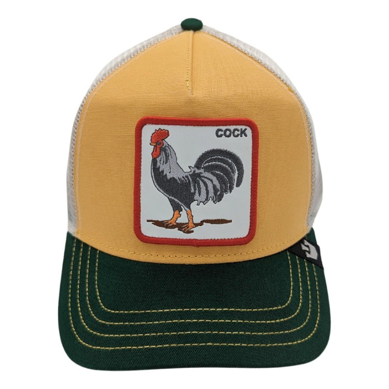 Gorra Goorin Bros The Farm The Cock Yellow Snapback 2023 17