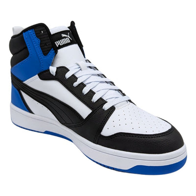 Tenis Puma Rebound V6 Hombre Azul Negro Original 39232610