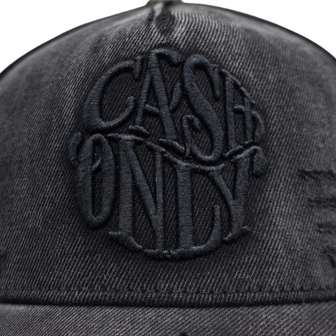 Gorra Cash Only Washed Out Loyalty 017 Negro Snapback Unisex