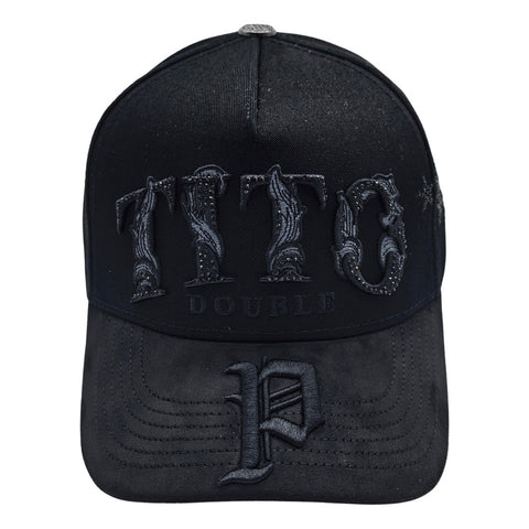 Gorra Negra Cash Only Edición Limitada Tito Doble P Hombre