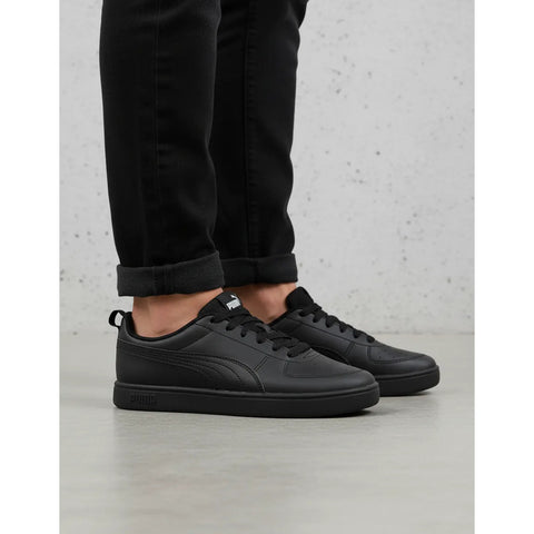 Tenis Puma Juvenil Rickie 384311 02 Simpiel Negro