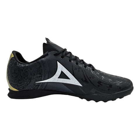 Tenis Pirma Turf 3067 Futbol Negro Oro Pasto Sintético Hombr Negro-oro 9 Mx