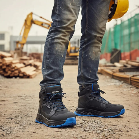 Bota Hombre Tactica De Trabajo Seguridad Casquillo Duty 8606