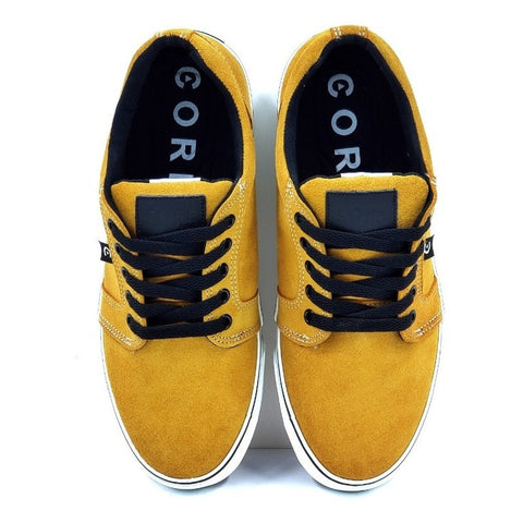 Tenis Skate Core Smith Amarillo Blanco Para Hombre