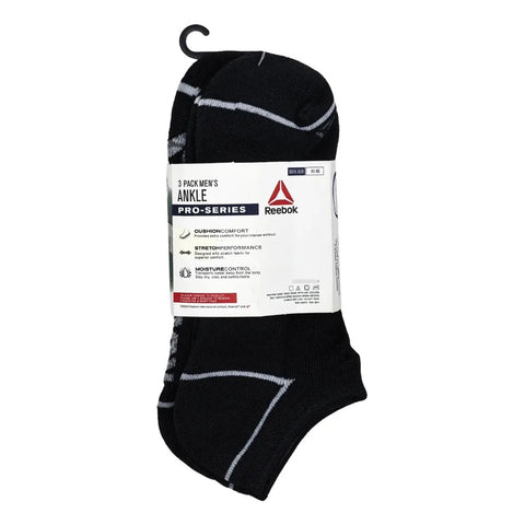Calcetin Reebok Tin Deportivo De Algodón Hombre 3 Pack