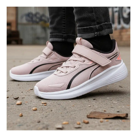 Tenis Puma Para Niña Skyrocket Ac+inf Running 401222 03 Textil Rosa Infantil Niña 11 Al 17.5 Mex