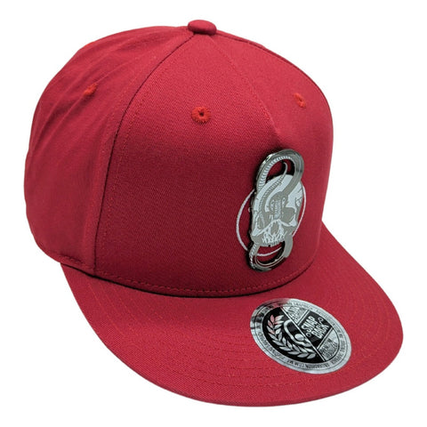 Gorra Antifashion Tenebrother Red Roja Algodón Bordado 011
