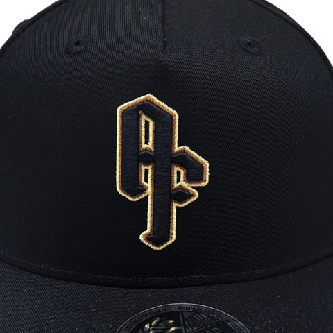 Gorra Antifashion Af04 Negro Dorado Snapback 011