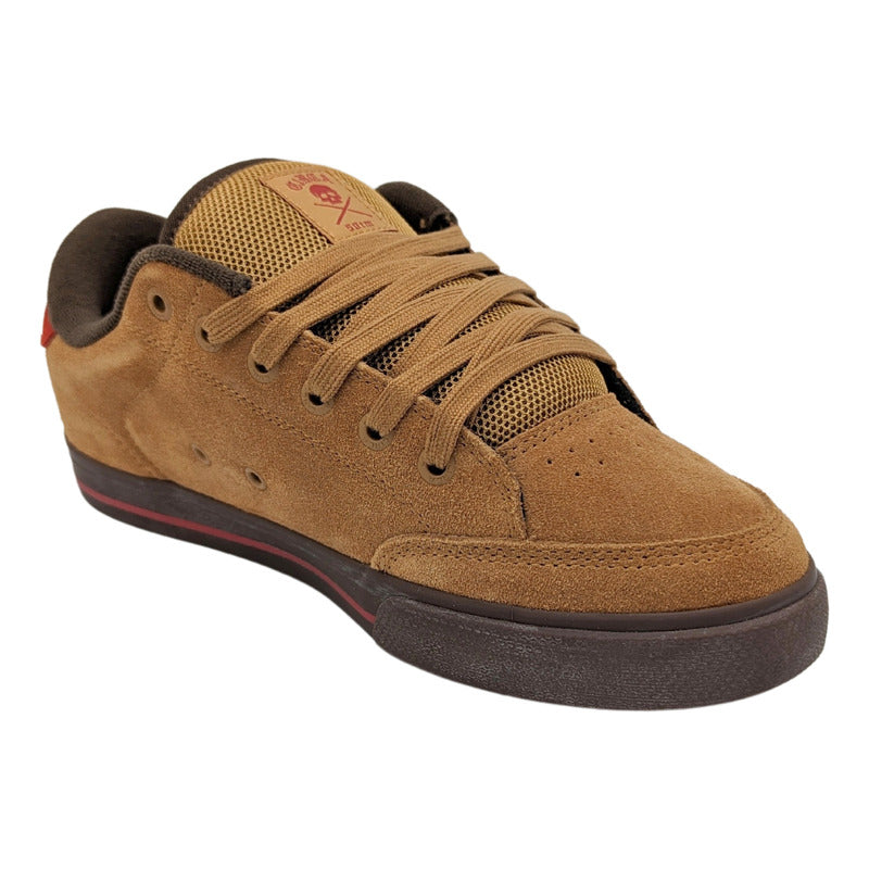 Tenis Circa 50 Tm Marrón-café Gamuza 0638 Para Hombre