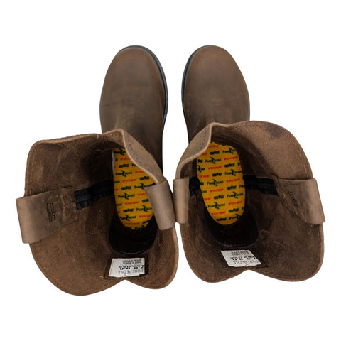 Bota De Trabajo Con Casquillo Purepecha Mod. 816 Crazy Cafe