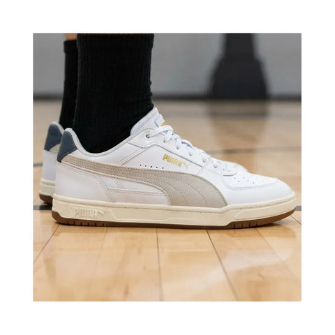 Tenis Puma Caven Iii Retro Jr Blanco Beige 406896 03 Dama