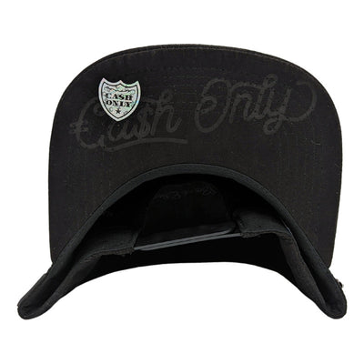 Gorra Cash Only Edición Especial Gamuza Negra 202470 Oficial