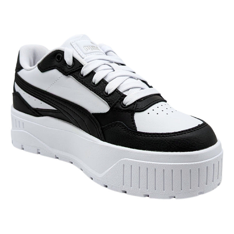 Tenis Mujer Puma Karmen Ii Idor Blanco-negro Panda 398876 02