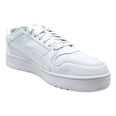 Tenis Puma Court Classic Street Hombre Blanco 400196 08 Blanco Lisa 7,0 Mx