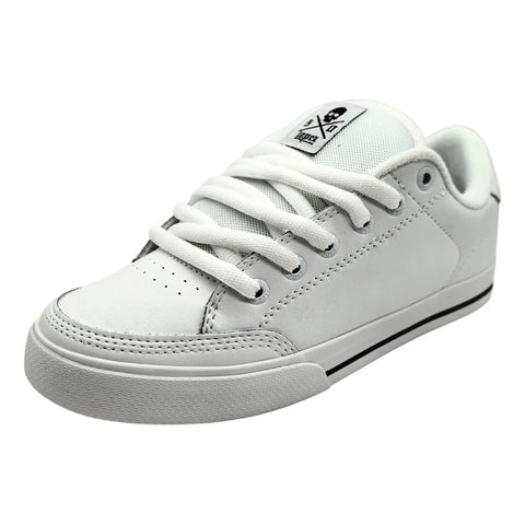 Tenis Circa Al 50 Whbk Skate Cuero Blanco Negro Cuero Hombre