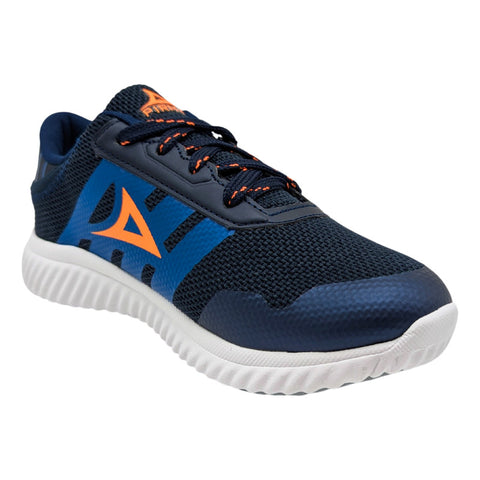 Tenis Pirma Trainning 8014 Inf Niño Mno/azul Tallas Pequeñas 18 Al 21.5