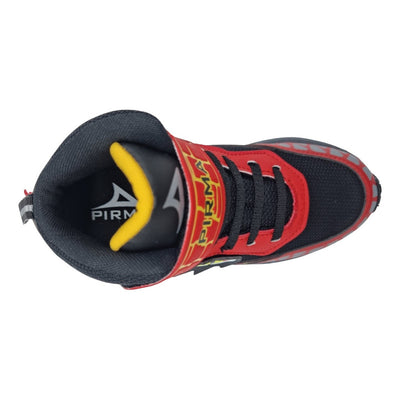 Tenis Niños Pirma 1307 Outdoor Rojo Negro Dragon Talla 18-21