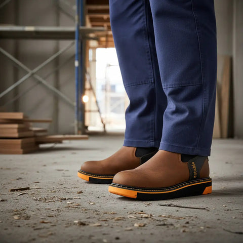 Botas De Trabajo Establo De Uso Rudo S/casco Piel Hombre 532