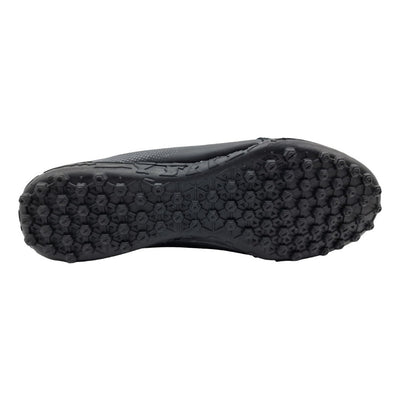 Tenis Futbol Multitaco Eescord 1030 100% Piel Total Negro