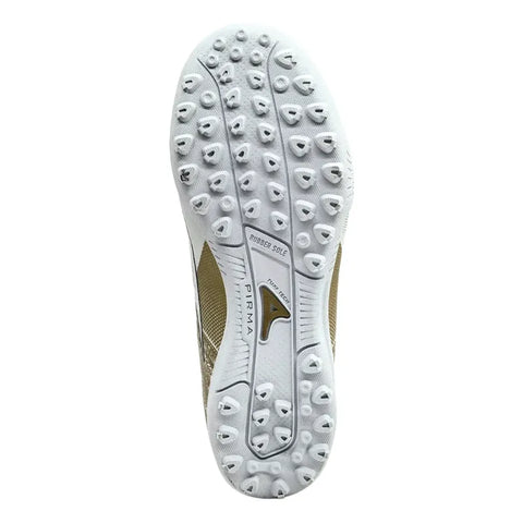 Tenis Pirma De Futbol Rapido Turf 3067 Profesional Niños Jr Blanco 23.5 Mx