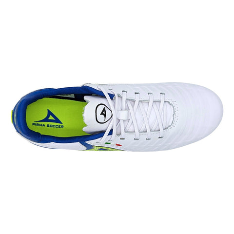 Zapatos Pirma De Futbol Soccer Para Hombre 3042 Blanco/azul