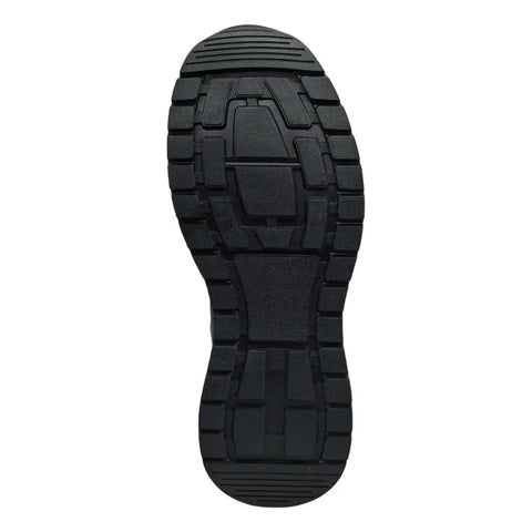 Bota Negro De Piel Para Caballero Confort Romanos 7886