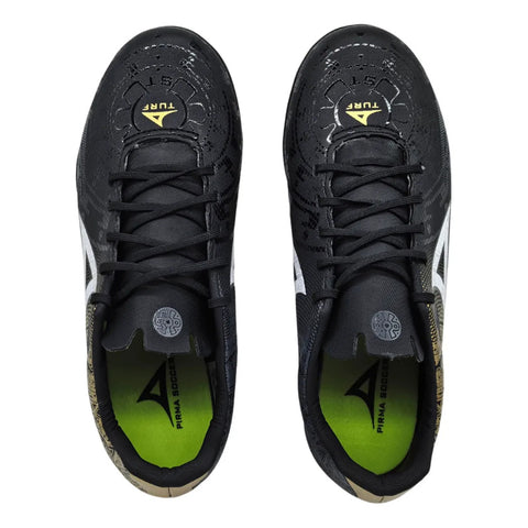 Tenis Pirma Niños Jr Futbol Rapido Turf 3067 Profesional Negro 22 Mx