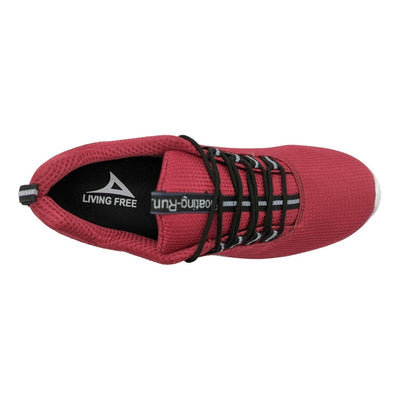 Tenis Pirma 0248 De Running Color Tinto Para Mujer