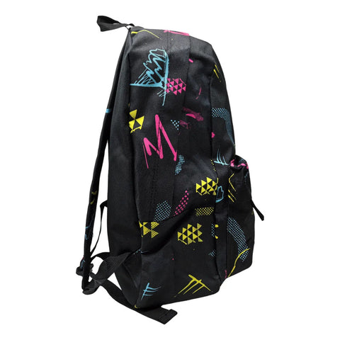 Mochila Antifashion Lines Negro Colores Unisex 009