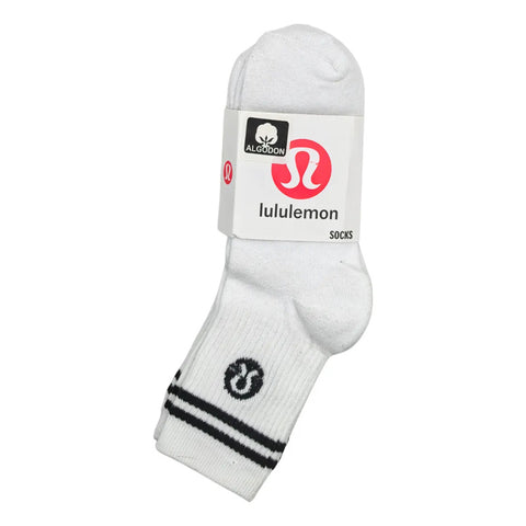 Calcetas Lululemon Calidad Premium Originales 3- Pack