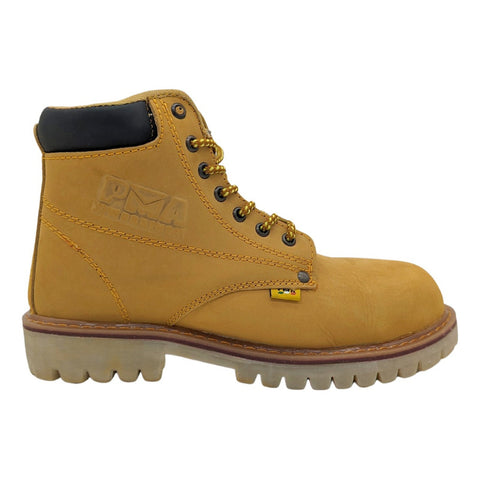 Pma Caballero Bota Con Casquillo 136 Nobuck Miel Original