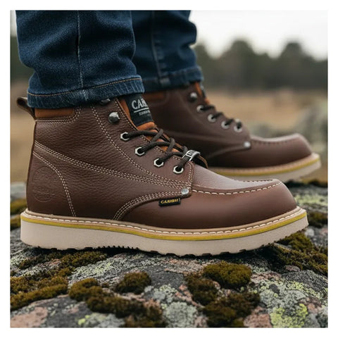 Bota Urbana Casual En Piel Hombre Caribu 604