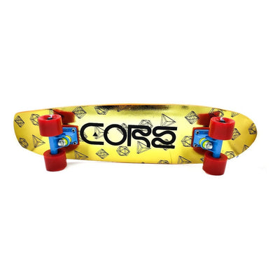 Patineta Cruiser Core Pro Oro Trucks Azul/rojo 7.5x29