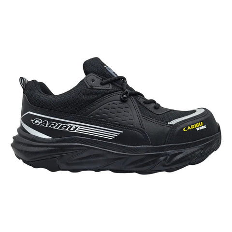 Tenis De Seguridad Calzado Industrial Trabajo Caribu 975 Negro 27 Mx