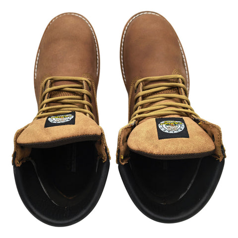 Botas Caribu Piel Hombre Tactica Montaña Trabajo Casual 784