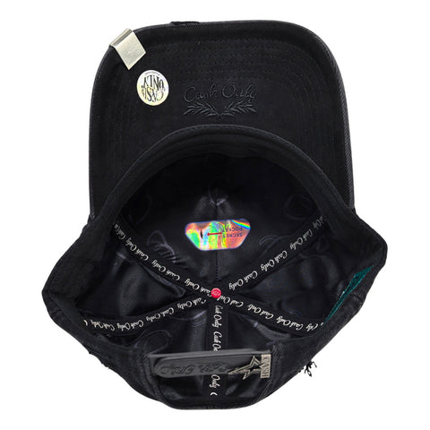 Gorra Cash Only Washed Out Loyalty 017 Negro Snapback Unisex