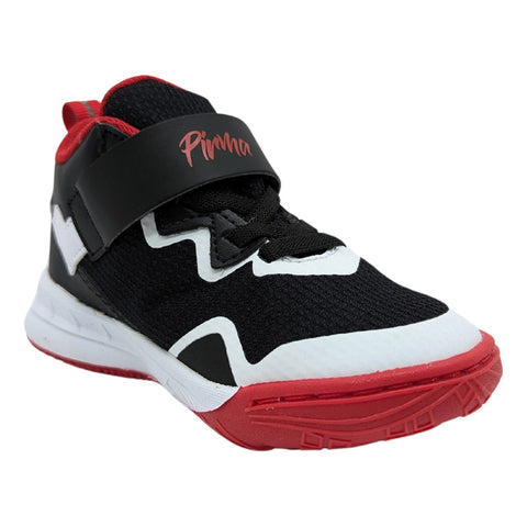 Tenis Pirma Basket Negro-rojo 2018 Infantil