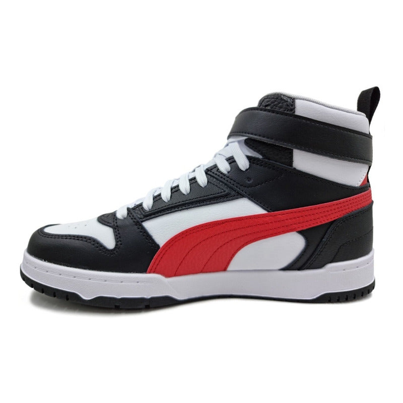 Tenis Puma Hombre Tenis Bco Ngo Rojo Rbd Game 38583905