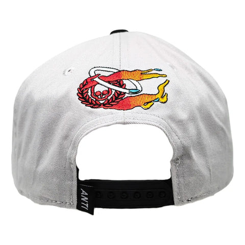 Gorra Antifashion Anti Colores Beige Negro Snapback 004
