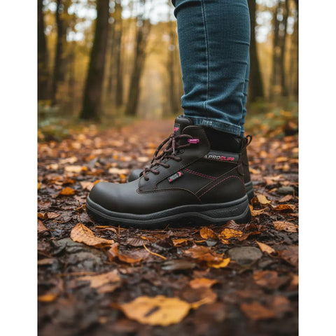 Zapato Mujer Industrial Trabajo Botas Procliff 0403 Dama