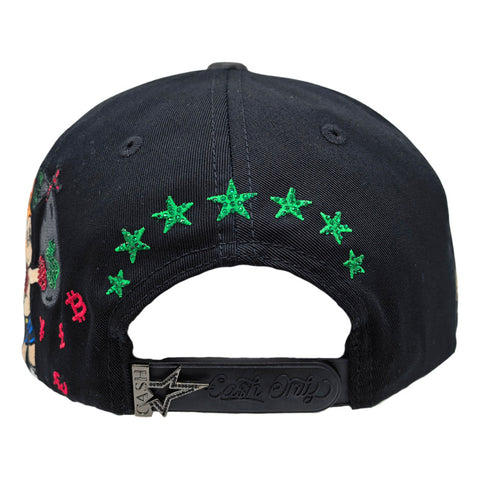Gorra Cash Only México Box 020 Negro Snapback Unisex
