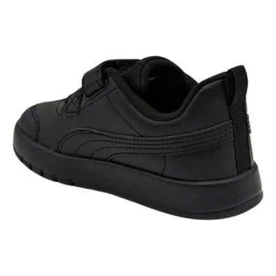 Tenis Puma Kinder Courtflex V3 1v Inf Niño Negro-negro 310252 01 Tallas Pequeñas